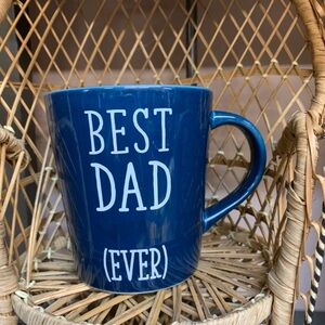 Indigo Navy 'Best Dad Ever' Mug